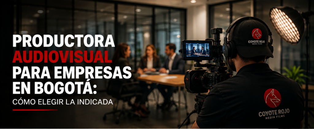 Productora audiovisual para empresas en Bogotá